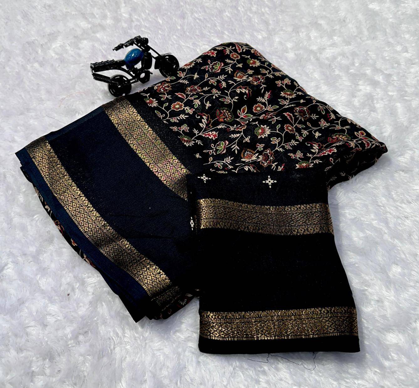 GC marshmellow silk Wholesale saree market in Delhi